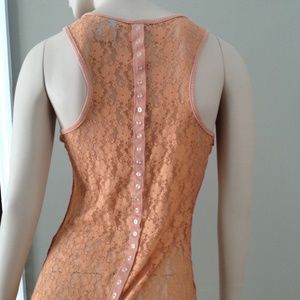 H.I.P. Light Orange Raceback Tank Top Size M